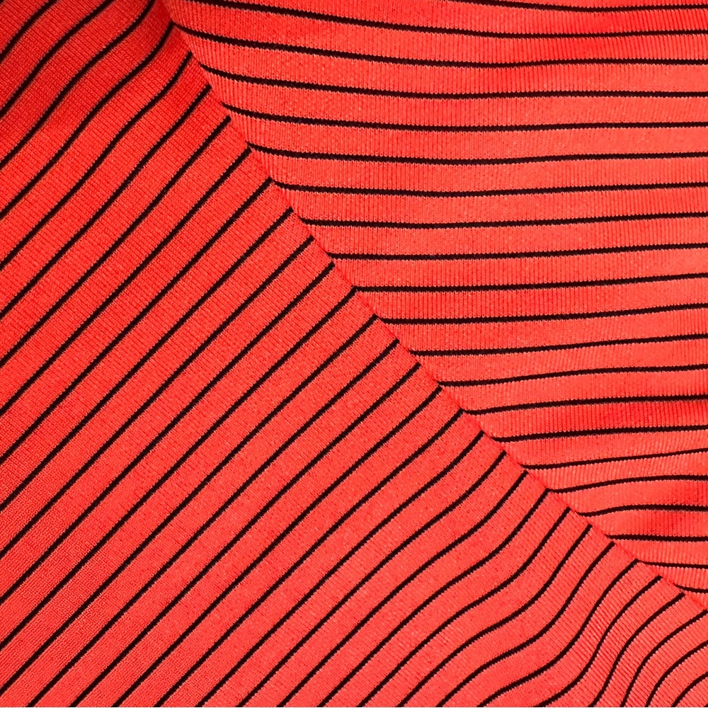 Adidas Red Polo Shirt with Textured Fabric - Picture 4 of 5